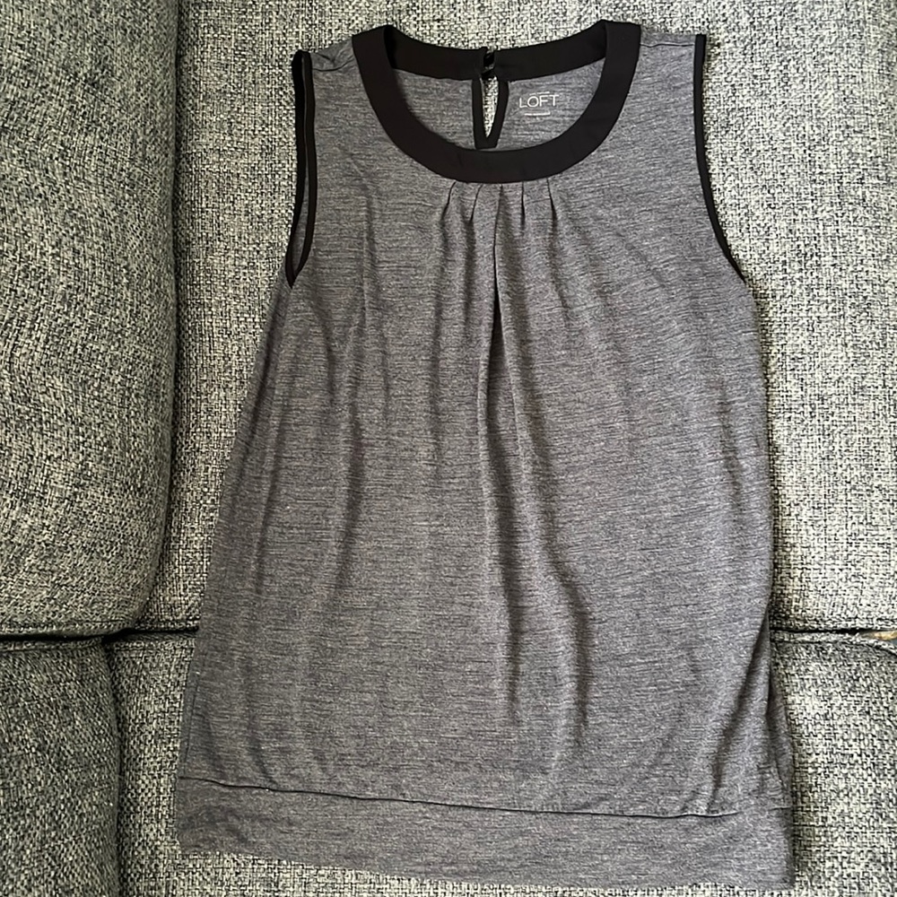 Ann Taylor LOFT tank sleeveless top, size small